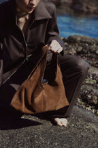 Bolso AVRIL de cuero, colección SOLÉA de Carolina Flores