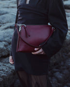 Bolso ELO de cuero, colección SOLÉA de Carolina Flores