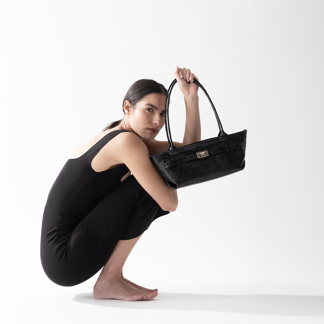EMELY - Croco negro